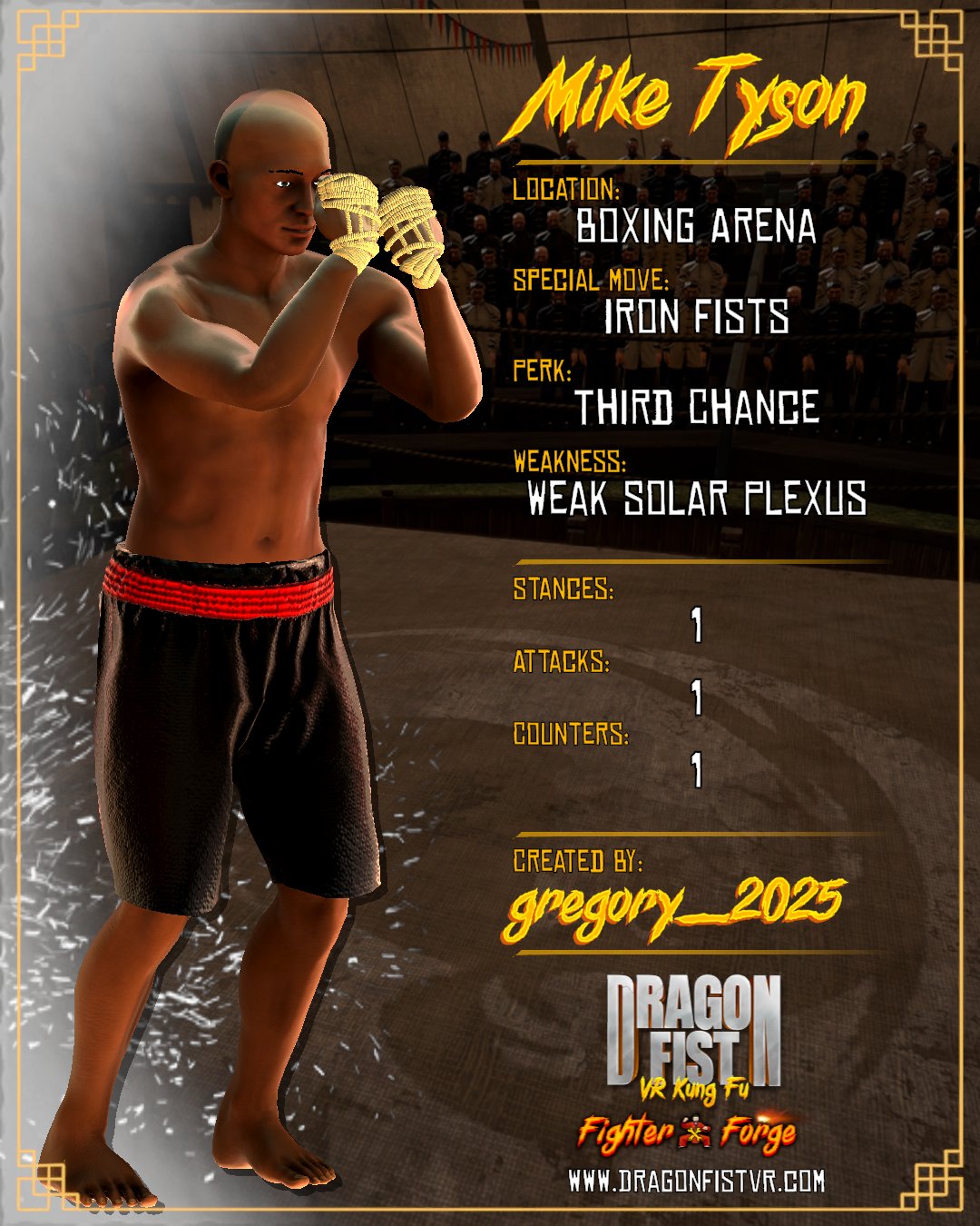 Mike Tyson - Created By: gregory_2025